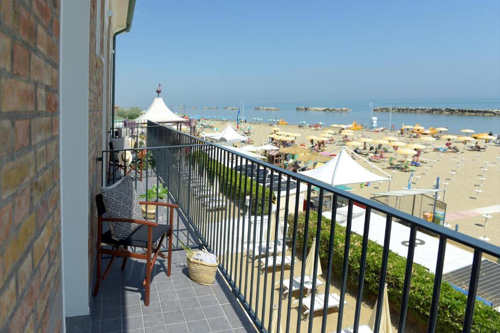 Nespecifikovaný výhled na moře nebo výhled na moře při pohledu z hotelu