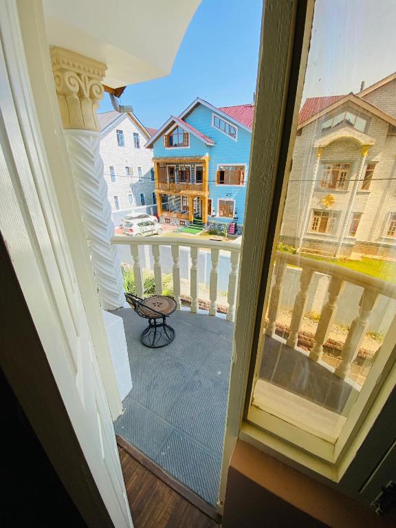 Balkón nebo terasa v ubytování Cape villa
