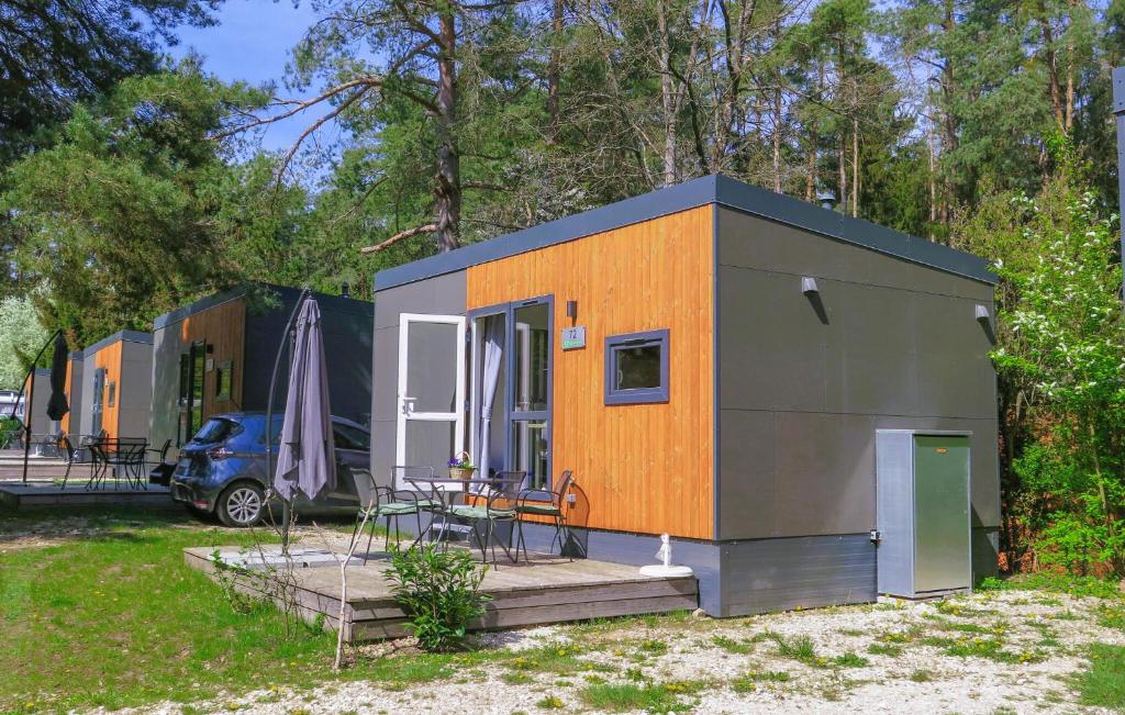 Το κτήριο όπου στεγάζεται  η παραθεριστική κατοικία