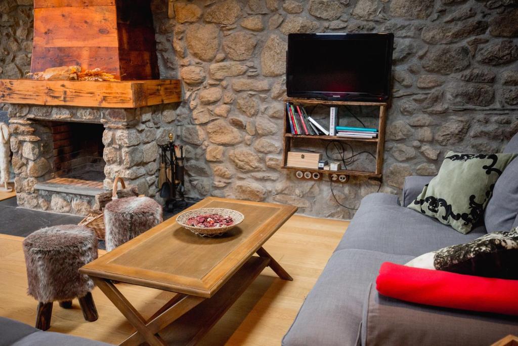 Posezení v ubytování R de rural - Borda del Mollà