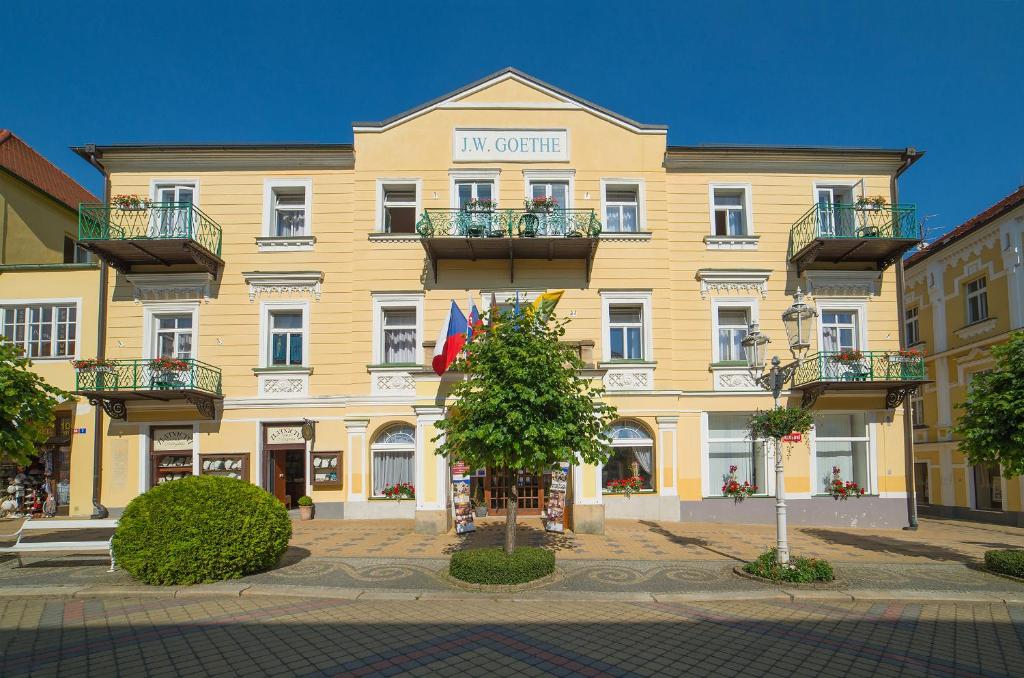 Budova, kde se hotel nachází