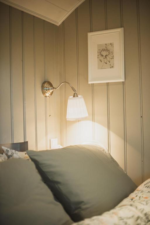 Postel nebo postele na pokoji v ubytování Tiny Houses Bij De Compagnons