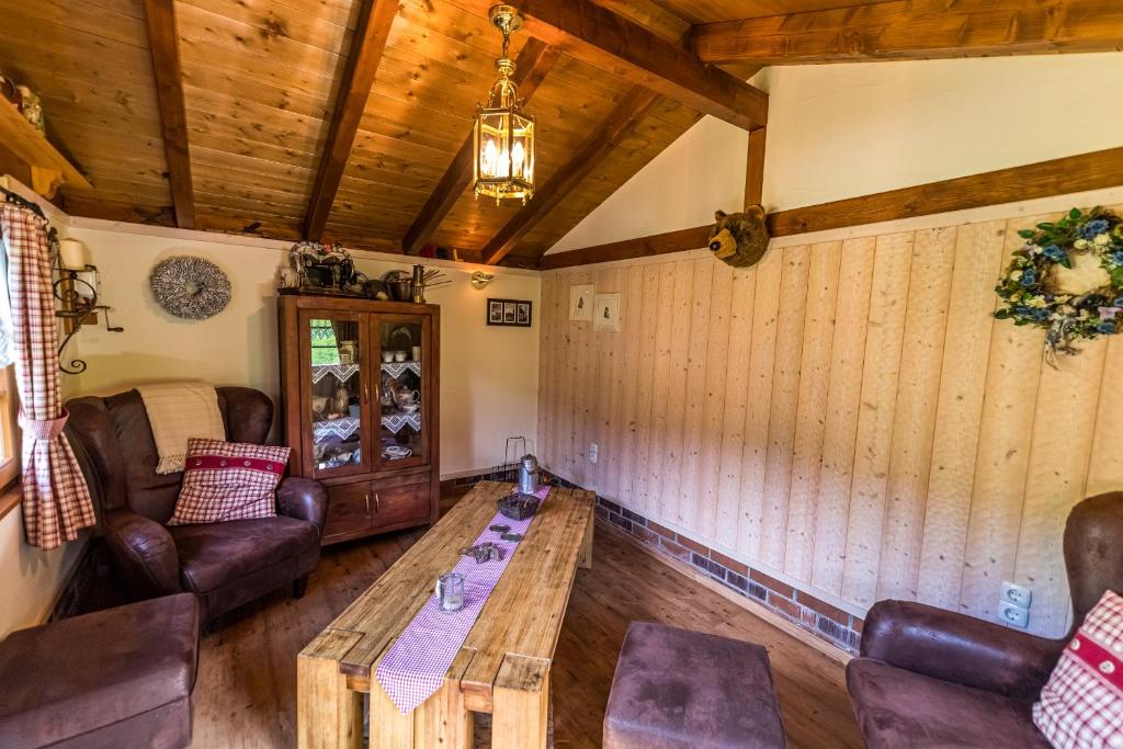 Posezení v ubytování Haus Erika