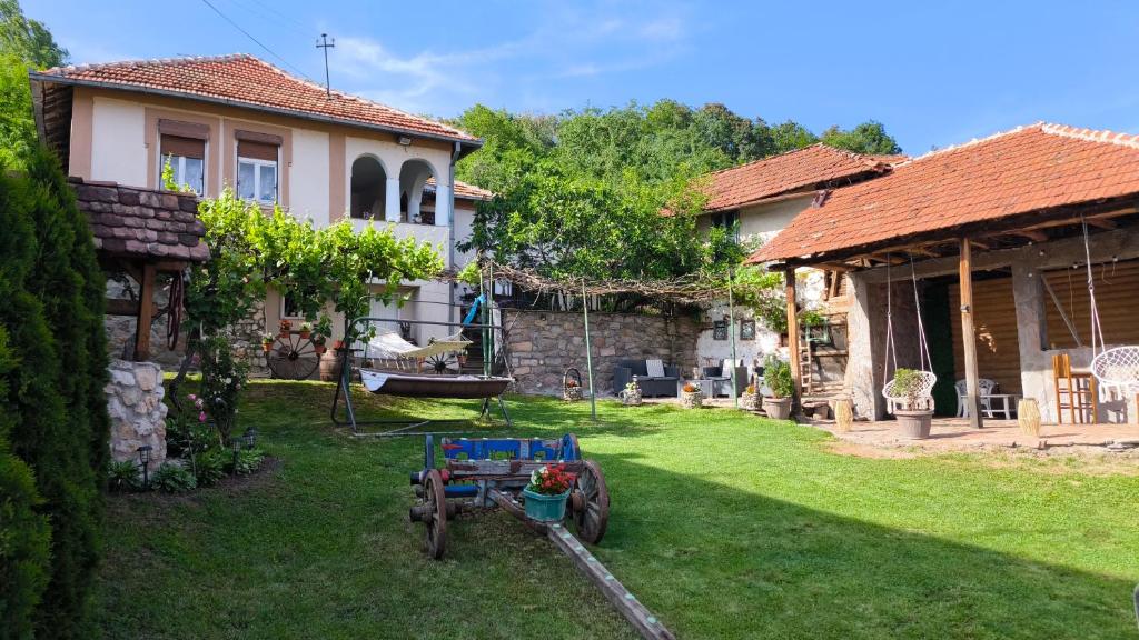 Zahrada ubytování Vila Kruna