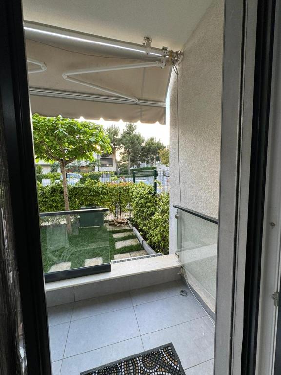 Balkón nebo terasa v ubytování Valamar Residenc , ROAN apartment, Gjiri i Lalzit, Albania