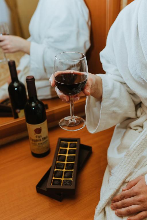 Nápoje v ubytování Hotel Korona Wellness, Rendezvény és Borszálloda