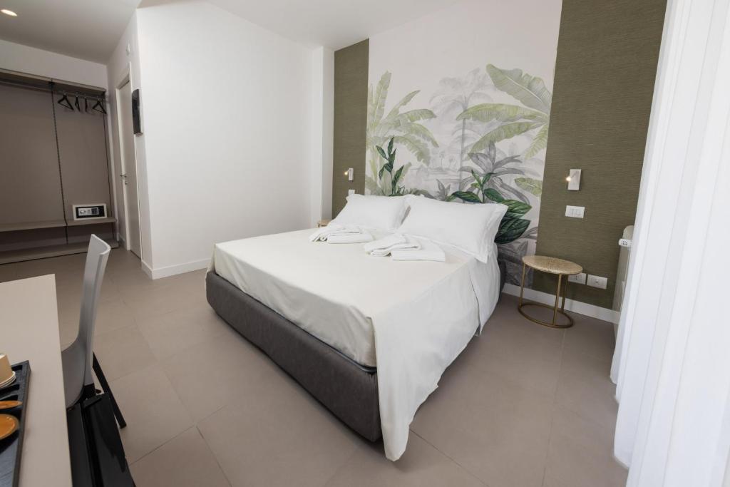 Postel nebo postele na pokoji v ubytování Sant’Agata Relais