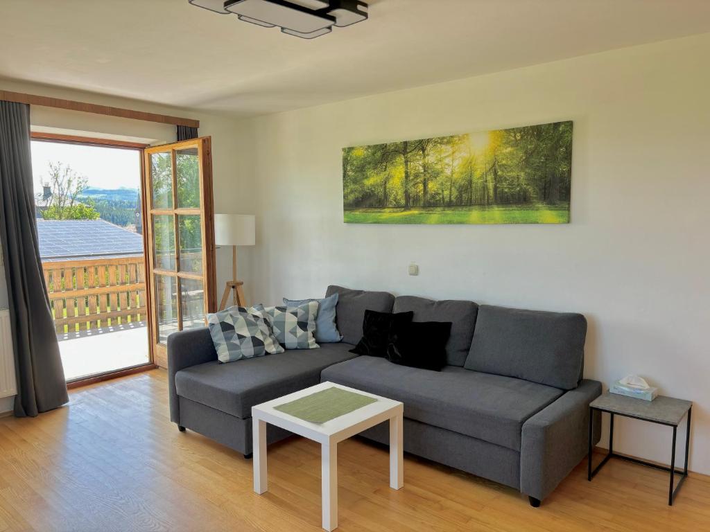 Posezení v ubytování Gästhaus "Seeblick"