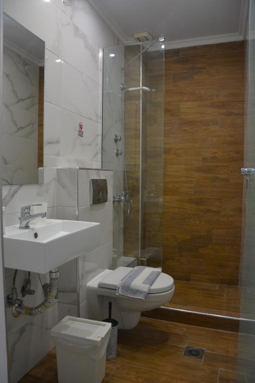 Kúpeľňa v ubytovaní Virginia Rooms