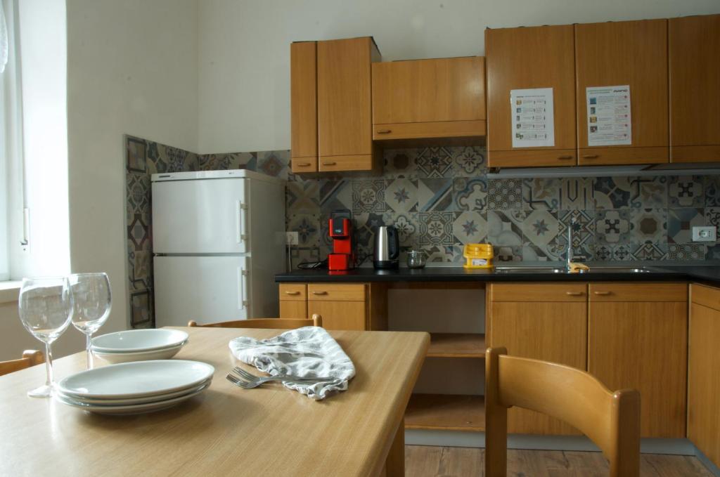 Kuchyň nebo kuchyňský kout v ubytování Casa Boller di TSS' - Ideale per Famiglie, Supermercato a 20m & Car Parking