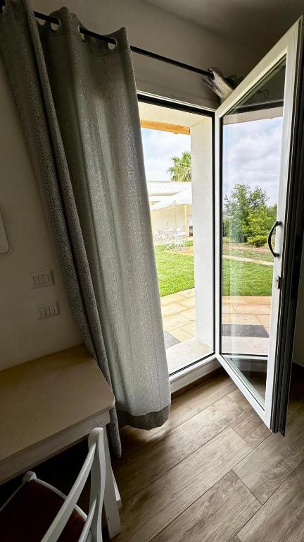Balkón nebo terasa v ubytování Dimora Idruntina