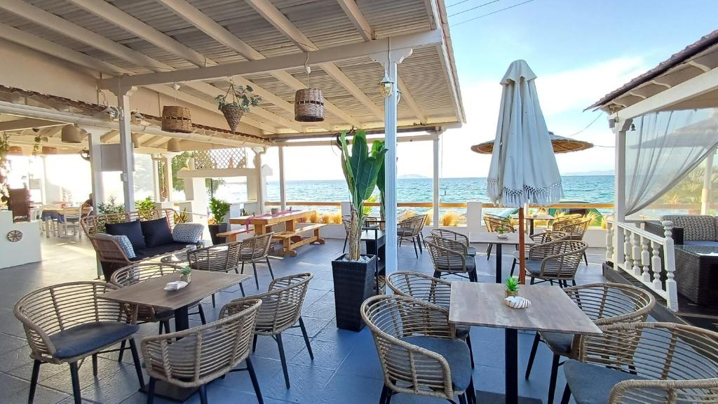 Restaurace v ubytování Hotel Beach Amaryllis