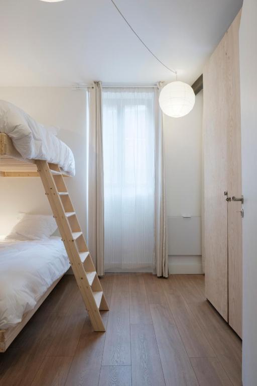 Postel nebo postele na pokoji v ubytování Casa Champgil