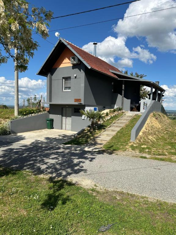 a house on the side of a hill at Kuca za odmor Mare in Sveti Martin na Muri
