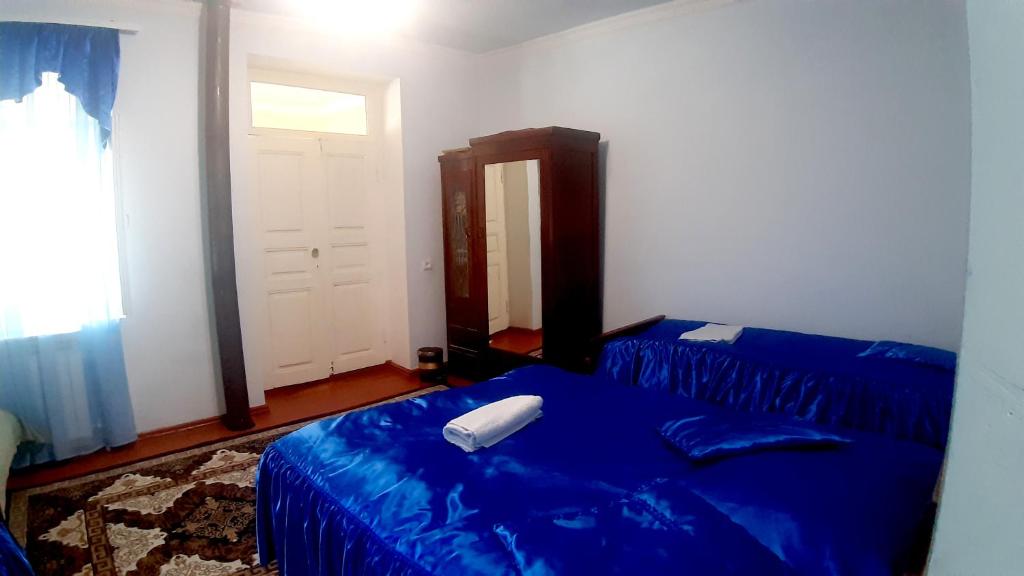 Postel nebo postele na pokoji v ubytování Aspet B&B