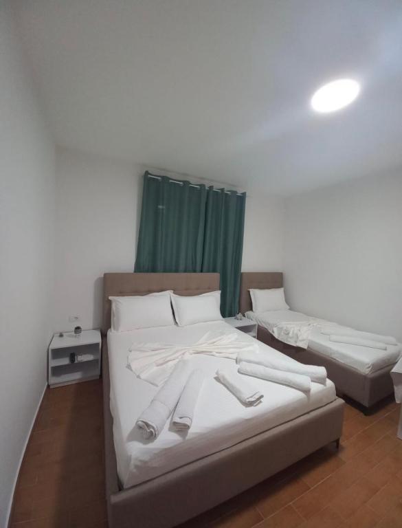 Postel nebo postele na pokoji v ubytování Villa EloEros