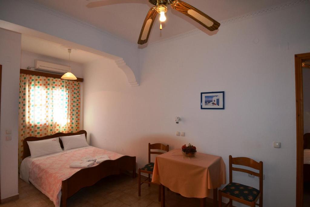 Postel nebo postele na pokoji v ubytování Villa Georgia