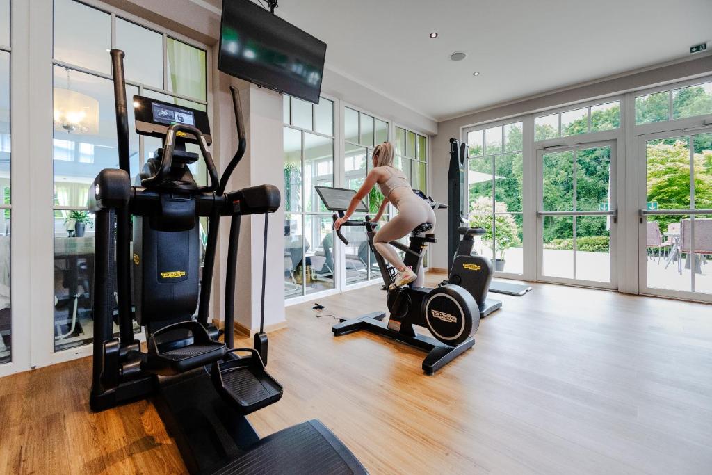 Posilňovňa alebo fitness centrum v ubytovaní Grandhotel Lienz Business-Wellness & Gourmet