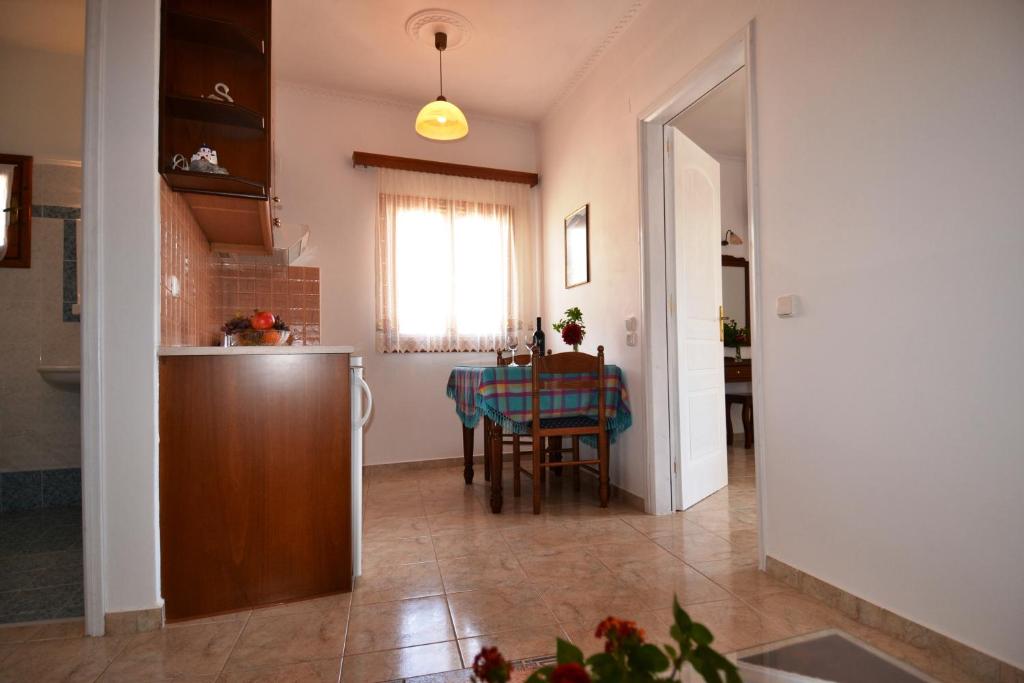 Kuchyň nebo kuchyňský kout v ubytování Villa Georgia