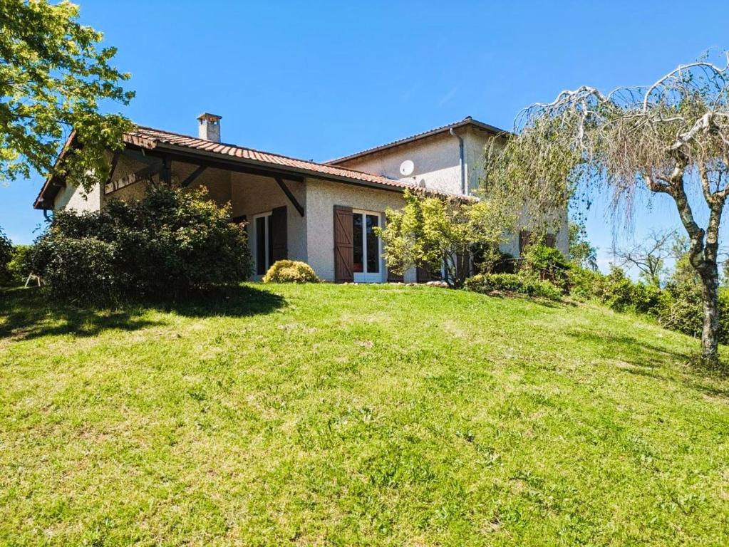 Zahrada ubytování Villa avec piscine et vue panoramique