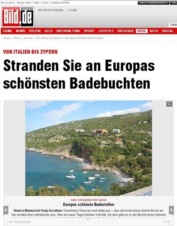 Příroda nedaleko kempu