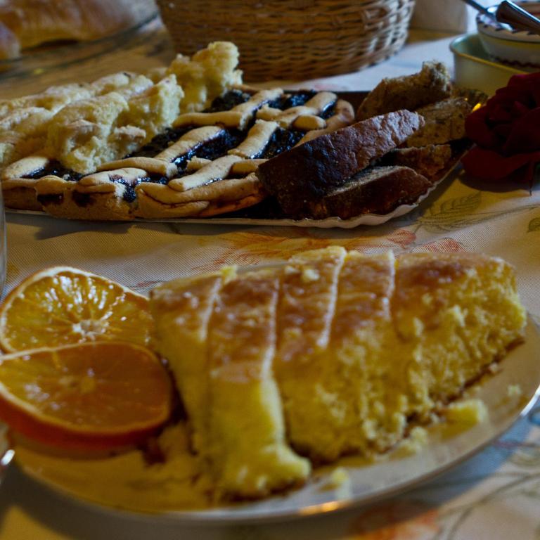 Jídlo v bed and breakfast nebo okolí