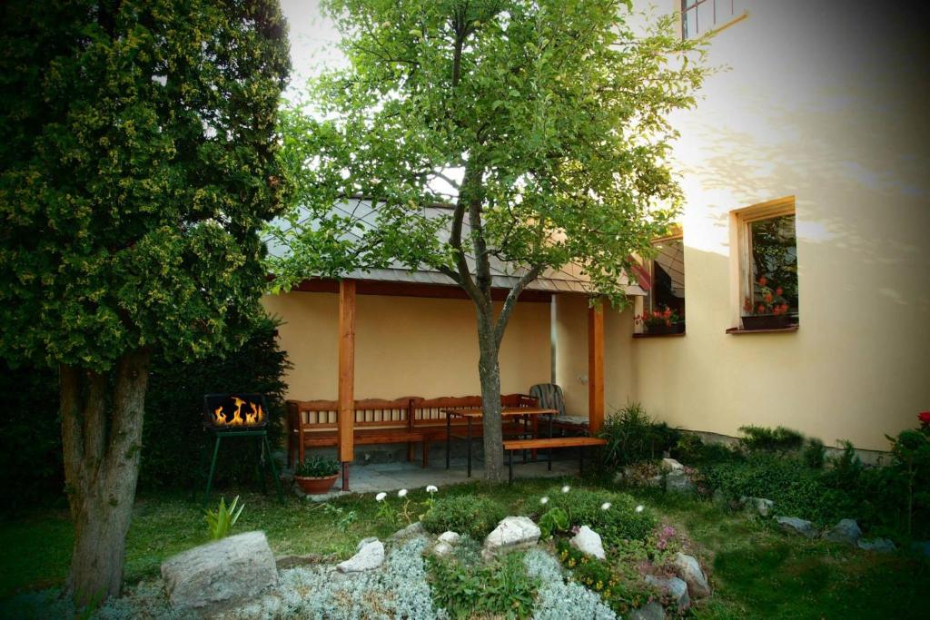 Zahrada ubytování Guest House Privát Štrba