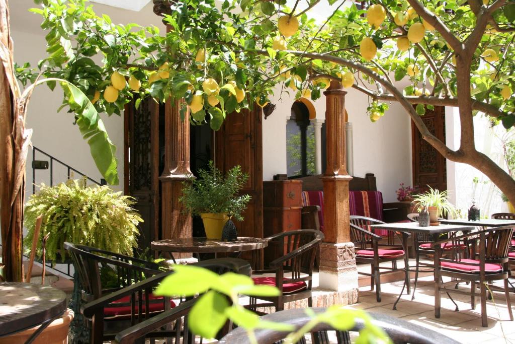 Restaurace v ubytování Boutique Hotel La Posada del Angel Ojén