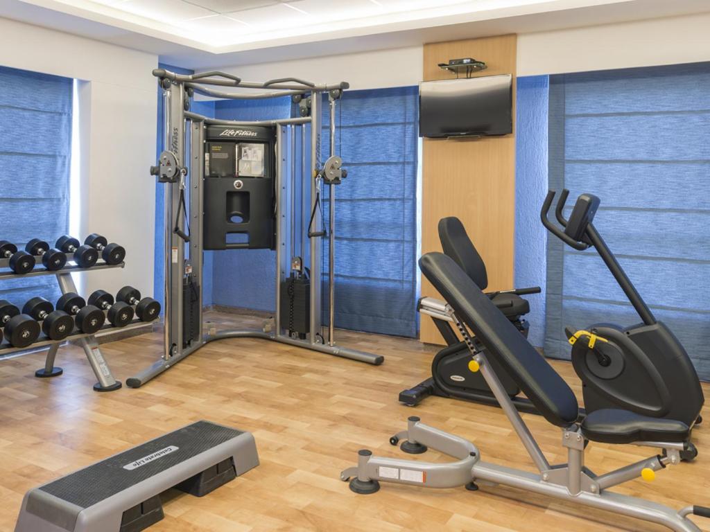 Fitness centrum a/nebo fitness zařízení v ubytování GCC North Side