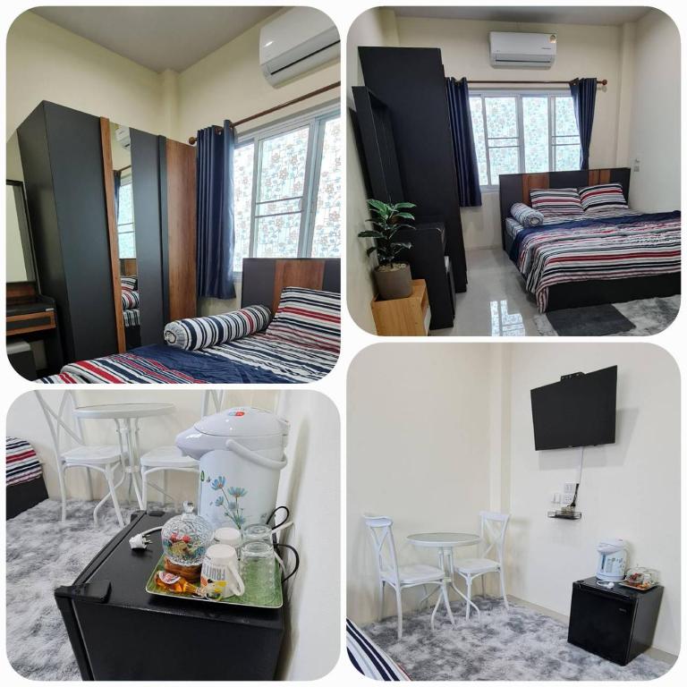 Postel nebo postele na pokoji v ubytování TM Touch Homestay
