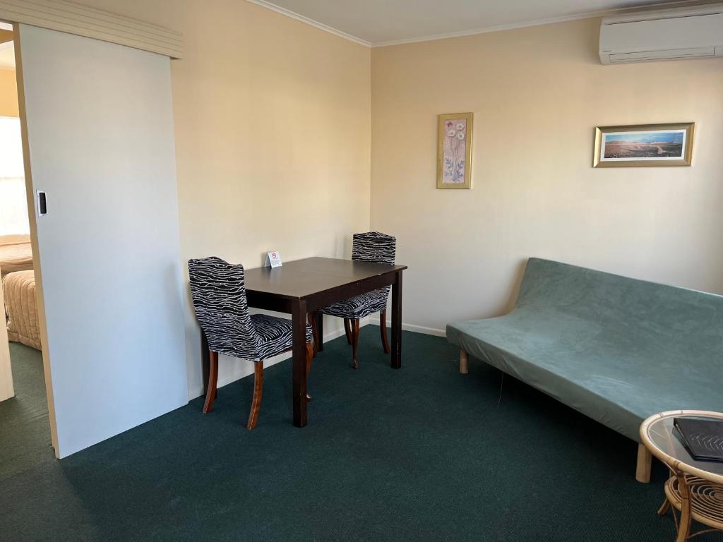 Posezení v ubytování Classic Motel