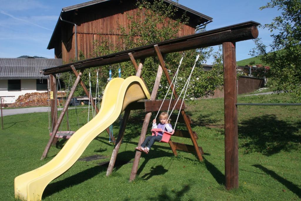 Detský kútik v ubytovaní Ferienappartements Schrattengut