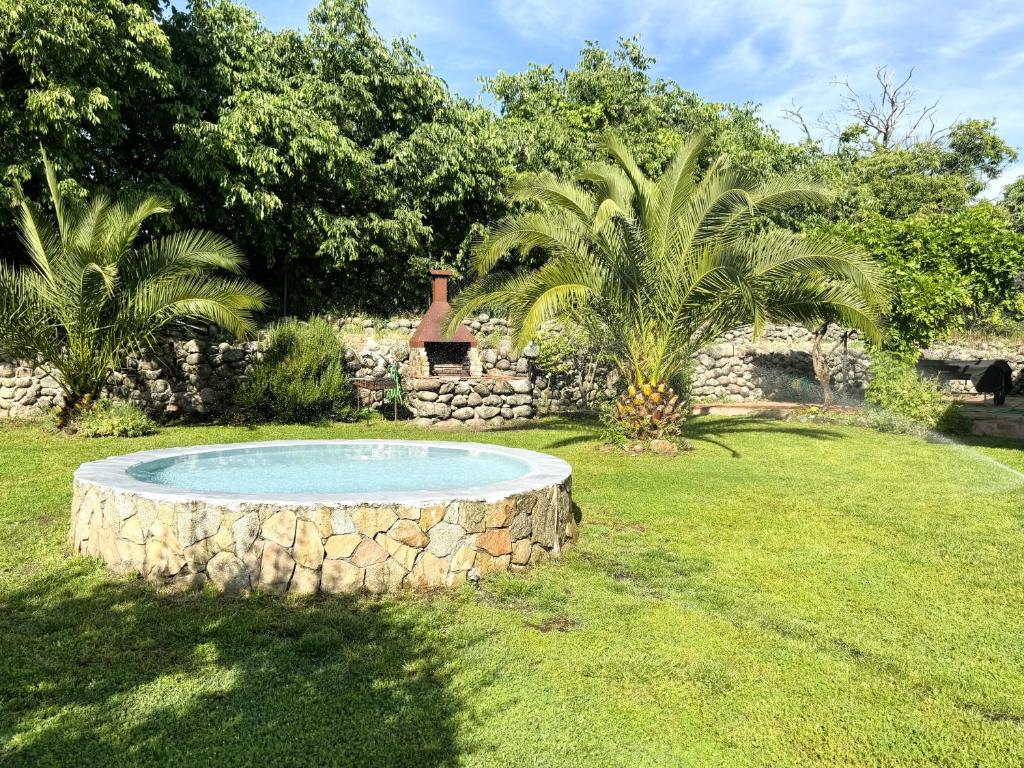 Zahrada ubytování Finca Aprisco de Candeleda