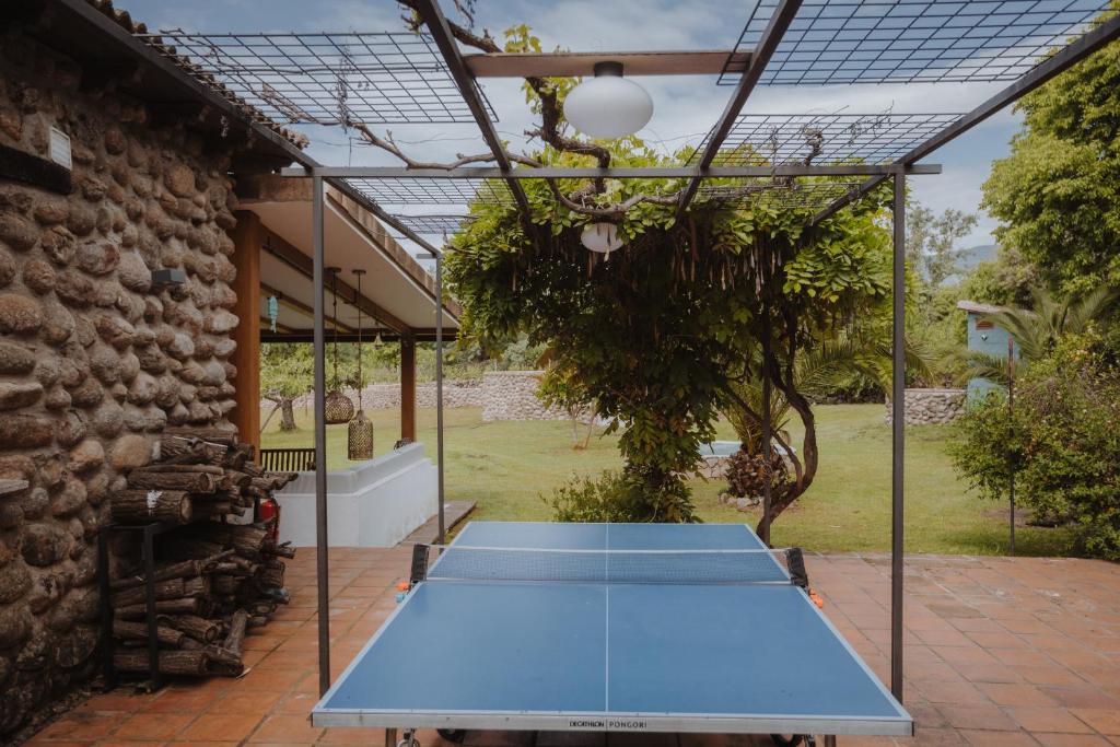 Stolní tenis v ubytování Finca Aprisco de Candeleda nebo okolí