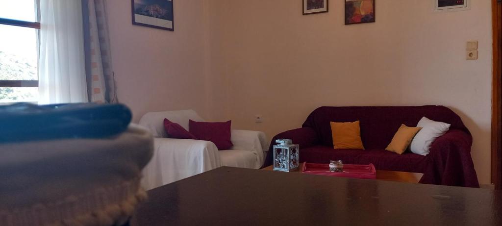 Posezení v ubytování Maridatis Apartments