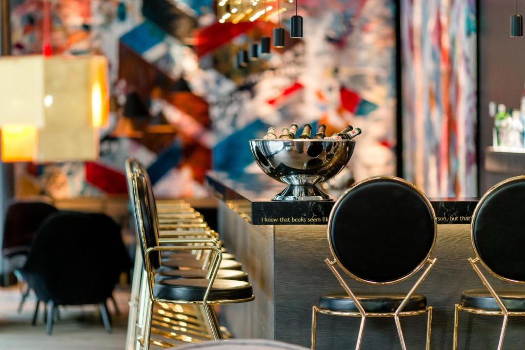 Restaurace v ubytování Motel One Frankfurt-Römer