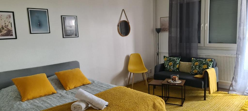 Studio KULLA avec terasse 5mn Basel Airport – photo 7