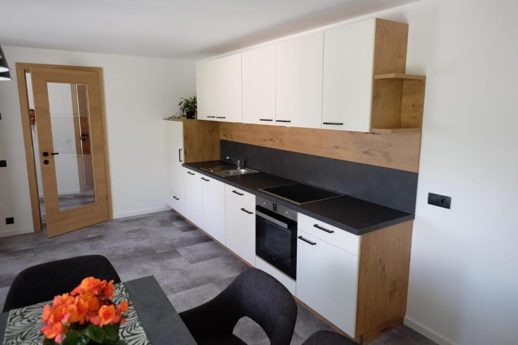 A kitchen or kitchenette at Gasserhof
