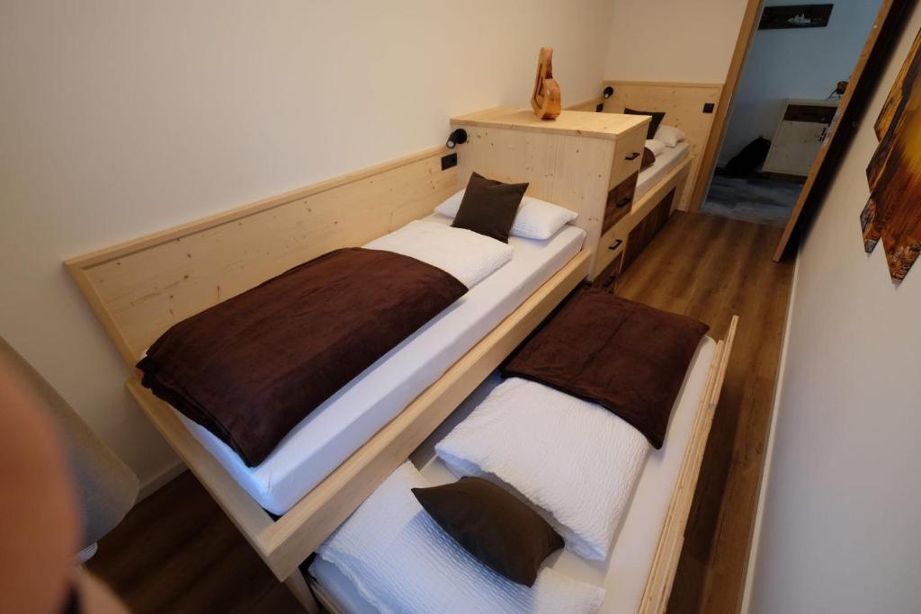 A bed or beds in a room at Gasserhof
