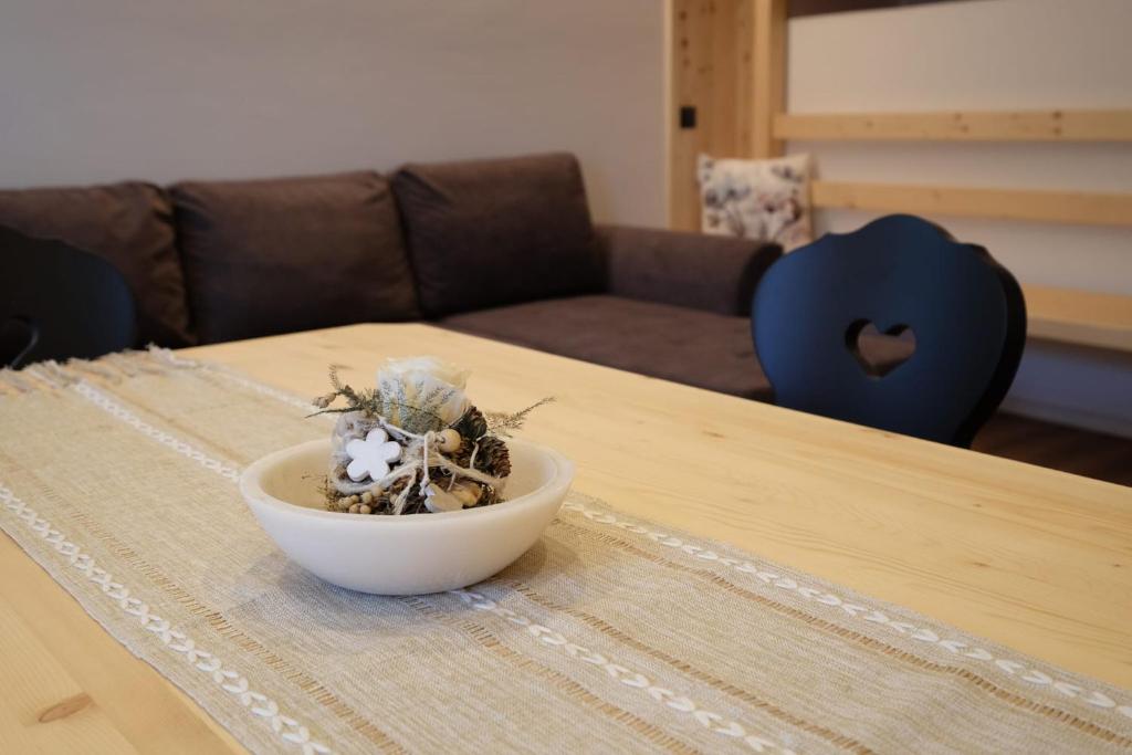 A seating area at Gasserhof