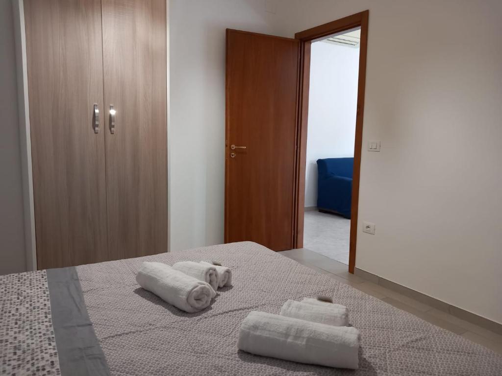 Posteľ alebo postele v izbe v ubytovaní B&B da Giovanna Dimora del Turista