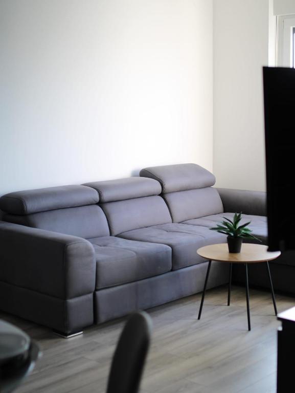 Posezení v ubytování Apartman Gray 82