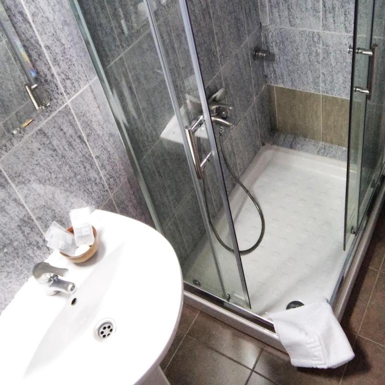 Kúpeľňa v ubytovaní Hostal Lesseps