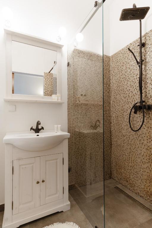 Kúpeľňa v ubytovaní Apartamenty w Dworku Cheval