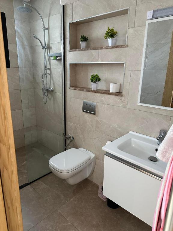 Koupelna v ubytování Nouveau appartement