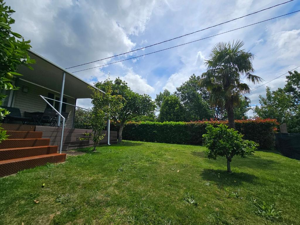Um jardim em Quinta Lama de Cima