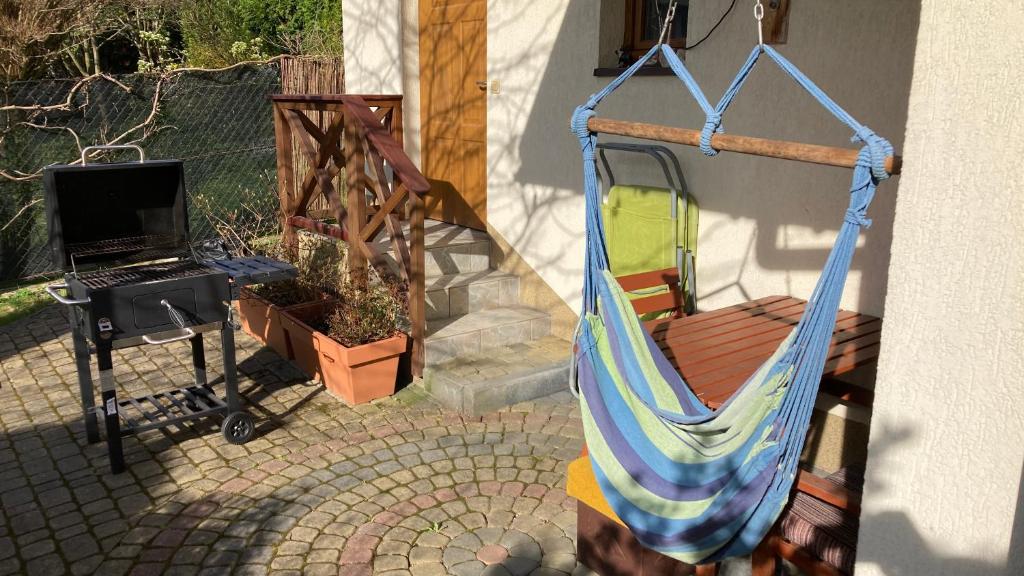 Vonkajšia záhrada v ubytovaní APARTAMENTY-STUDIO noclegi wczasy wakacje ferie - pobyty rodzinne