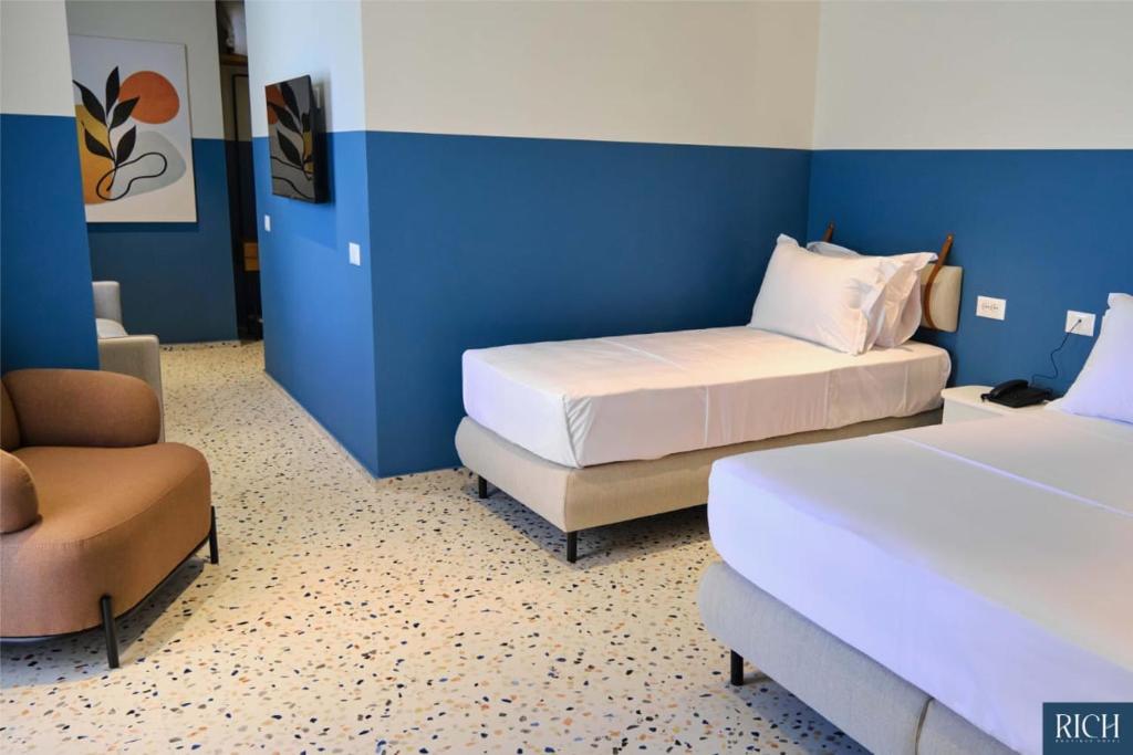 Posezení v ubytování Rich Boutique Hotel