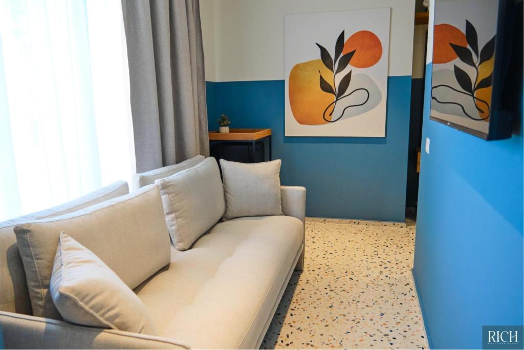 Posezení v ubytování Rich Boutique Hotel