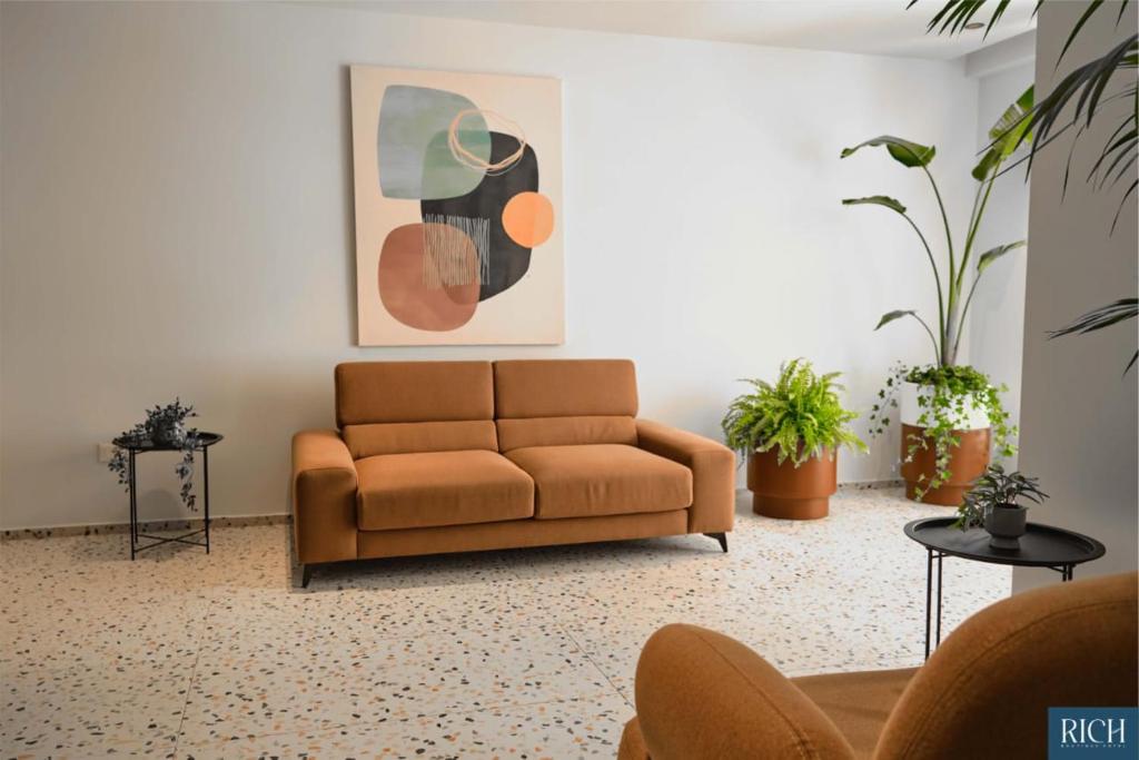 Posezení v ubytování Rich Boutique Hotel